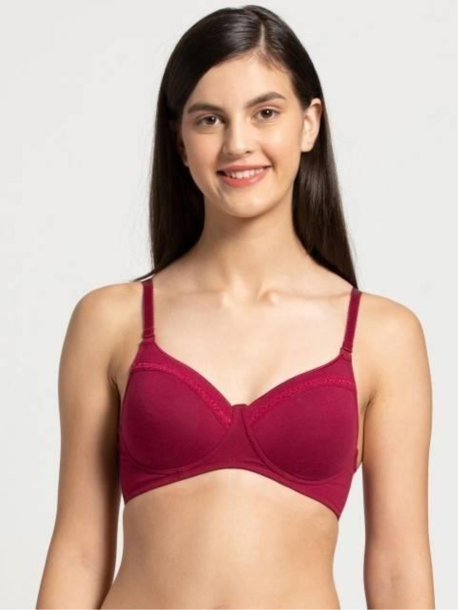 JOCKEY PADDED BRA FE25 :: PANERI EMBROIDERY