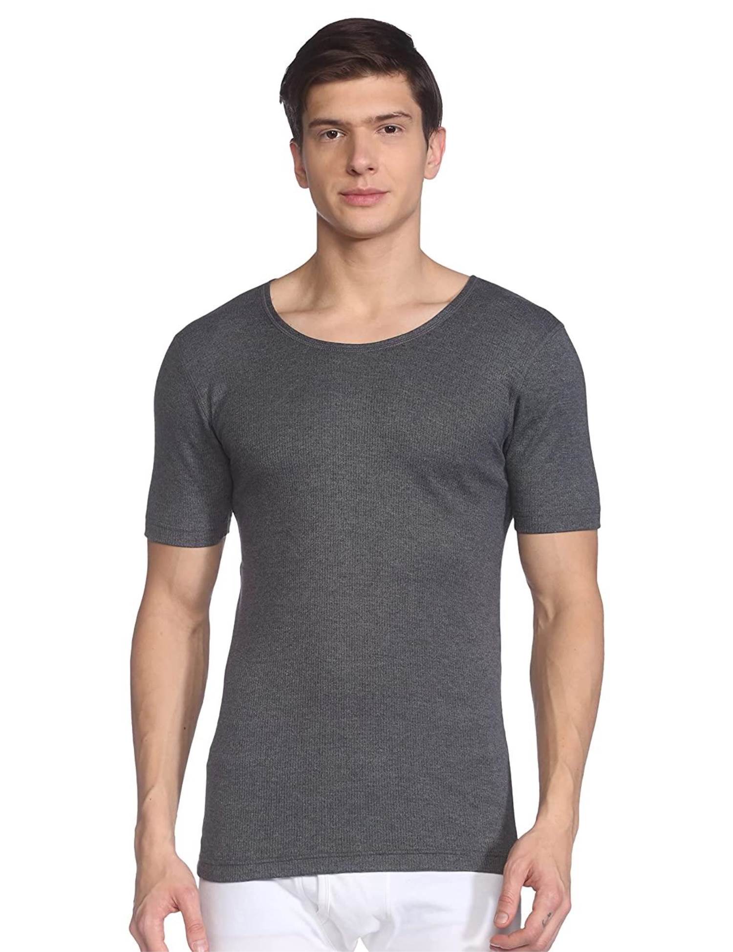 JOCKEY MEN HALF SLEEVE ROUN NECK THERMAL 2400 PANERI EMBROIDERY