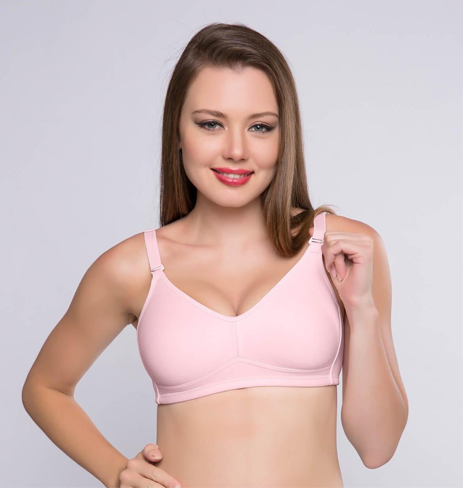 TRYLO Bra Minimizer Pink :: PANERI EMBROIDERY