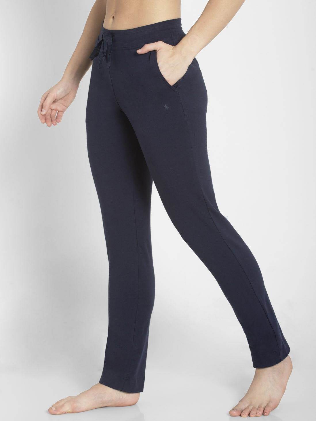 JOCKEY Striped Women Dark Blue Track Pants - Buy JOCKEY Striped Women Dark  Blue Track Pants Online at Best Prices in India | Flipkart.com