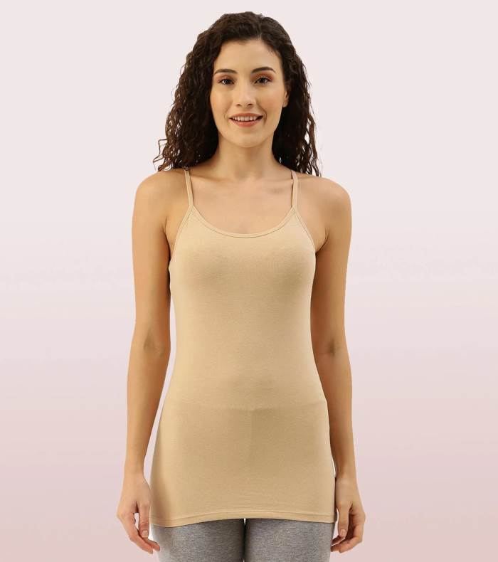 Essentials Stretch Cotton Cami | E003