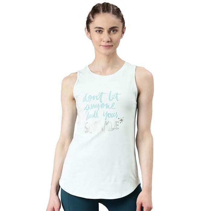 ENAMORE LADIES SLIP R-NECK SLEEVELESS 4-WAY STRETCH HIP COVERAGE SLIP A307