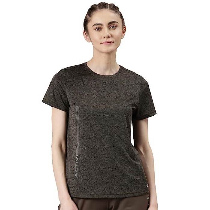 ENAMORE LADIES T-SHIRT 4-WAY STRETCH QUICK DRY RELAXED FIT T-SHIRT A309