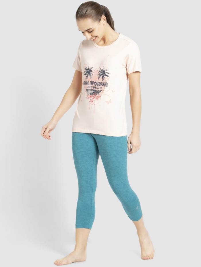 JOCKEY SPORTS KNIT CAPRI 1391P