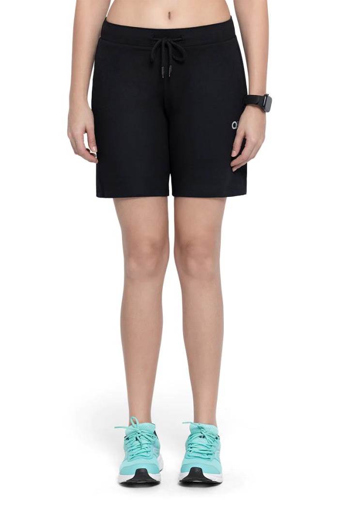#Amante Essential Relaxed Shorts - BLACK