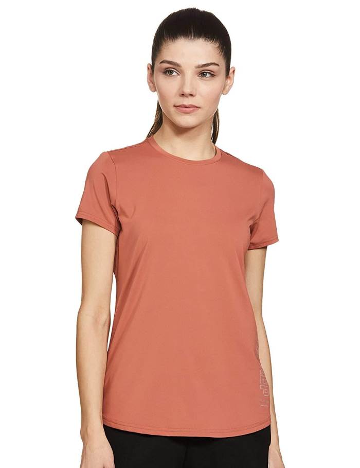 VANHEUSEN LADIES ROUND NECK T-SHIRTS 88402