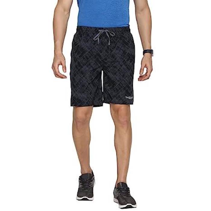 VH MEN SPORTS SHORTS -  PRINTED ALL OVER - SWIFT DRY -  ELASTICIZED WAISTBAND SPORTS SHORTS 51007