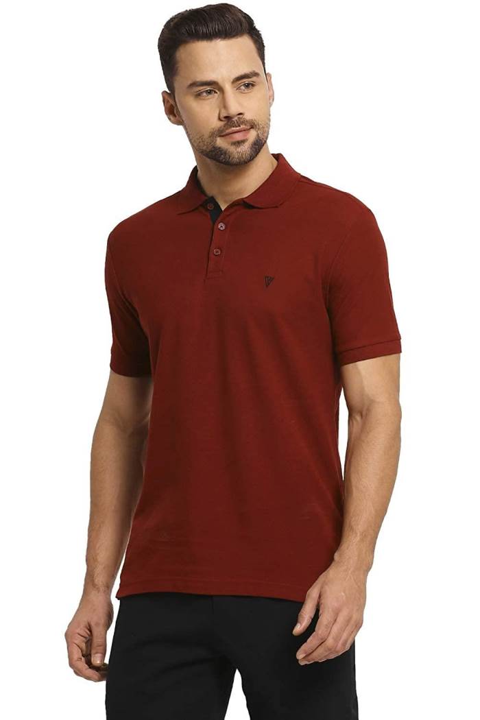 VANHEUSEN MEN POLO NECK T-SHIRTS 60032