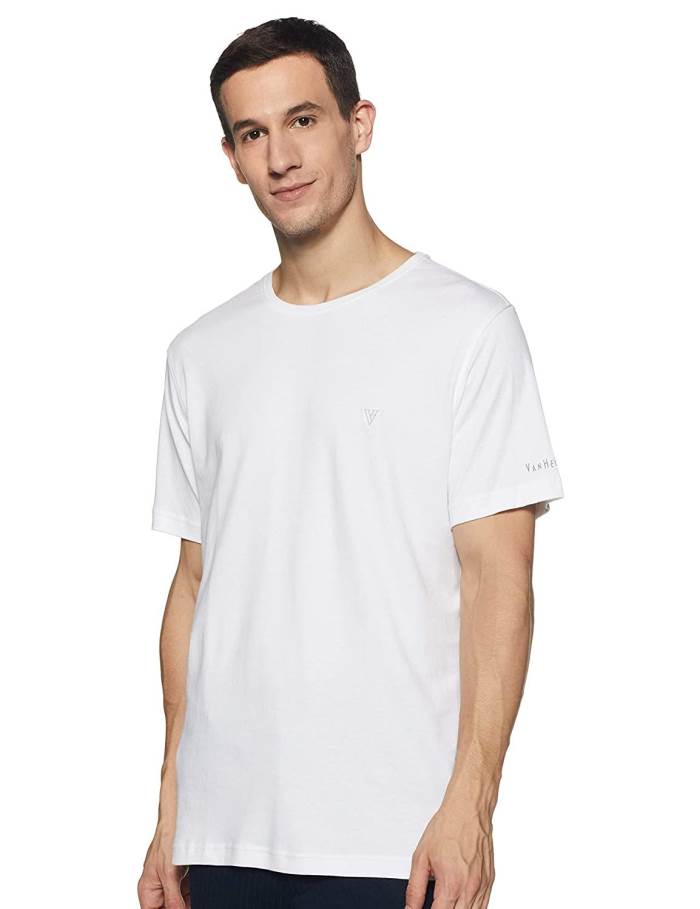 VANHEUSEN MEN SPORTSROUN NECK  T-SHIRTS 60036