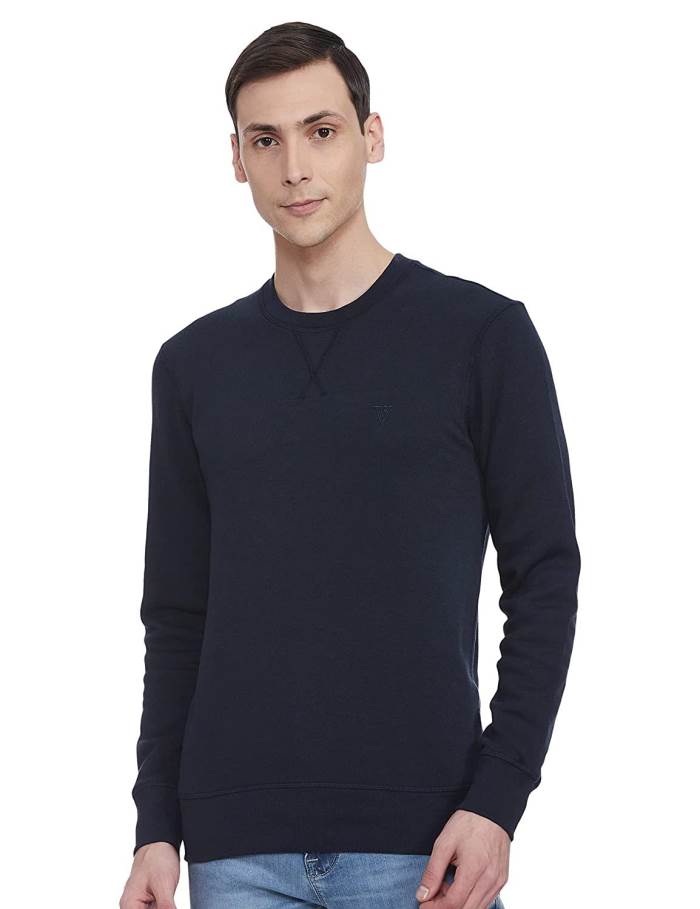 VANHEUSEN MEN RUON NECK FULL SLEEVE SWEA T-SHIRTS 60076