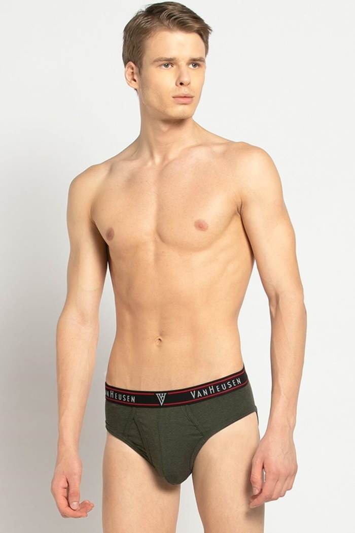 VAN HEUSEN MEN BRIEF FLY OPEN 10014