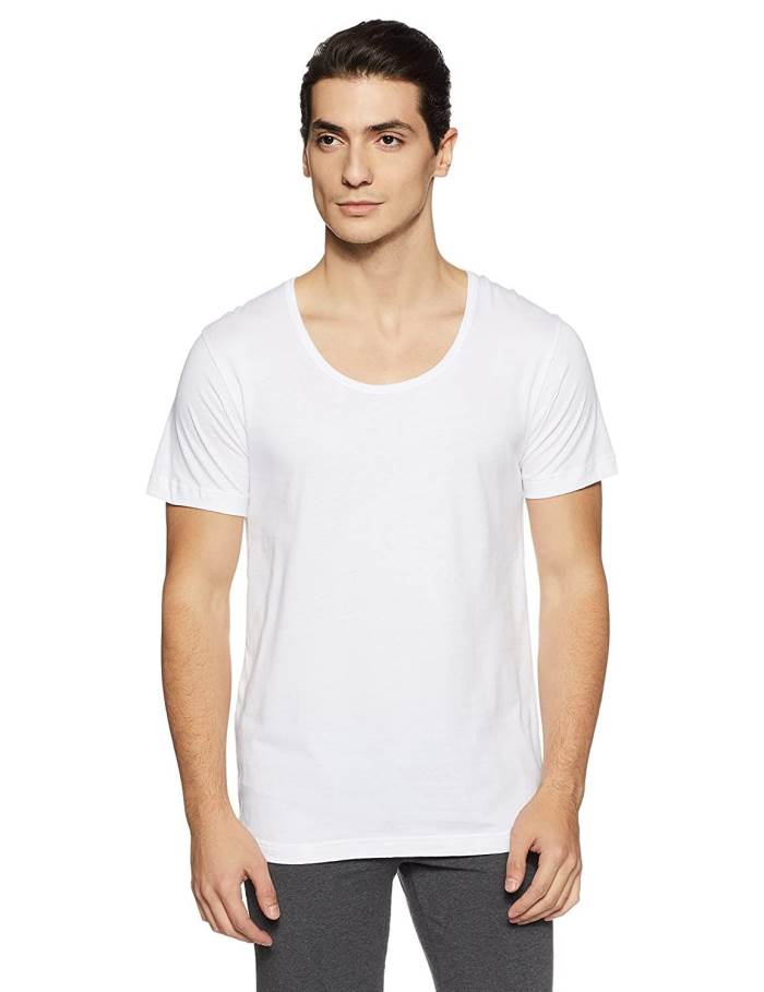 VANHEUSEN MEN VEST HALF SLEEVE 10072