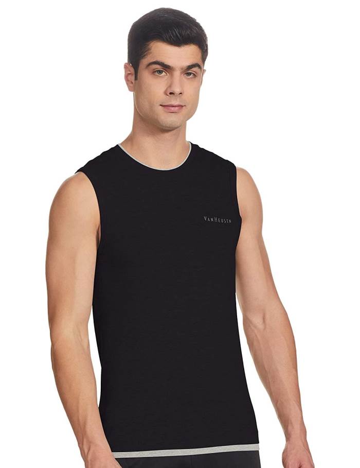 VANHEUSEN MEN ROUN NECK VETS 60081