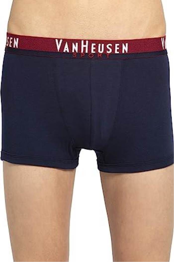 Buy Van Heusen Innerwear Men Swift Dry & Breathable AIR Series Active  Trunks - Blue APM02 online