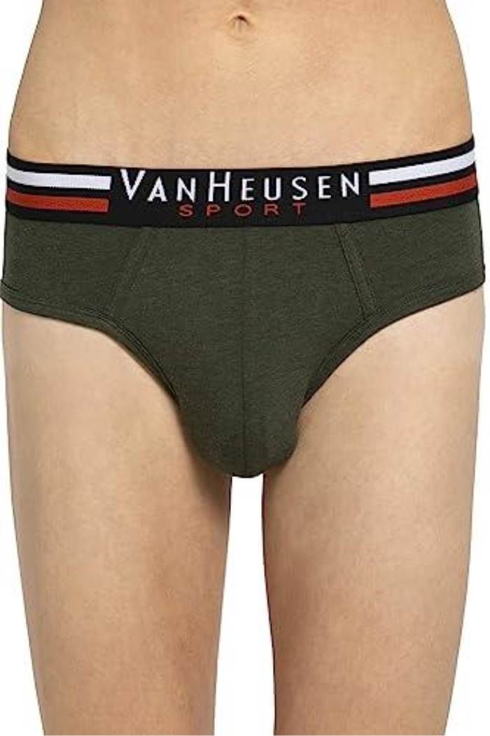 VH MEN BRIEF COMBED COTTON - ELASTICIZED WASTBAND - ASSORTED COLOUR- BRIEF 70005