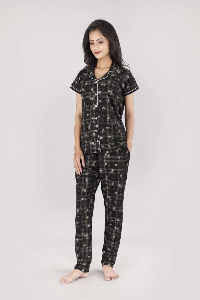 PRIMP FRONT OPEN NIGHTSUIT FO-2043
