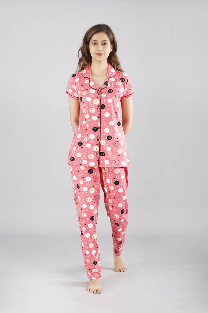 PRIMP FRONT OPEN NIGHTSUIT FO-2045