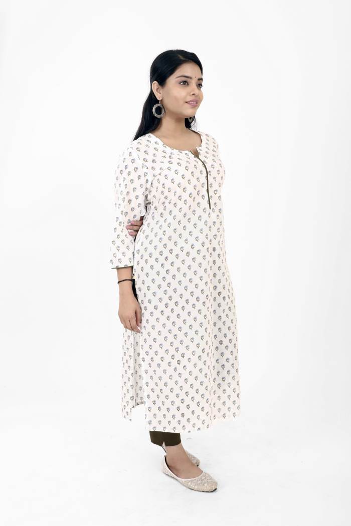 FLORAL PRINTED KURTI