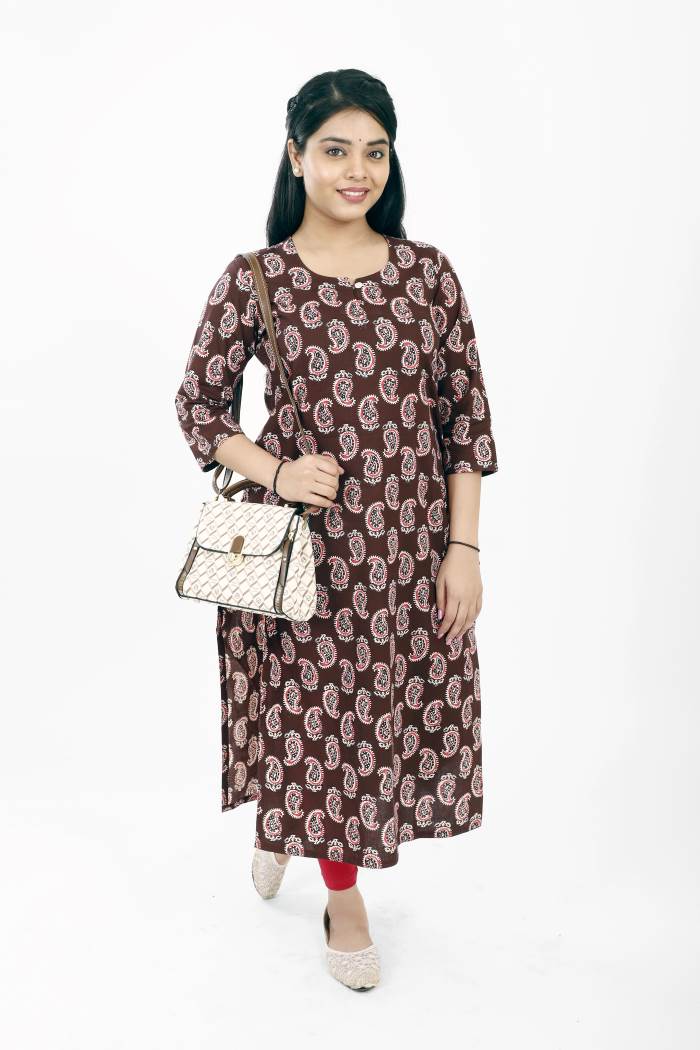PRTINTED COTTON KURTI